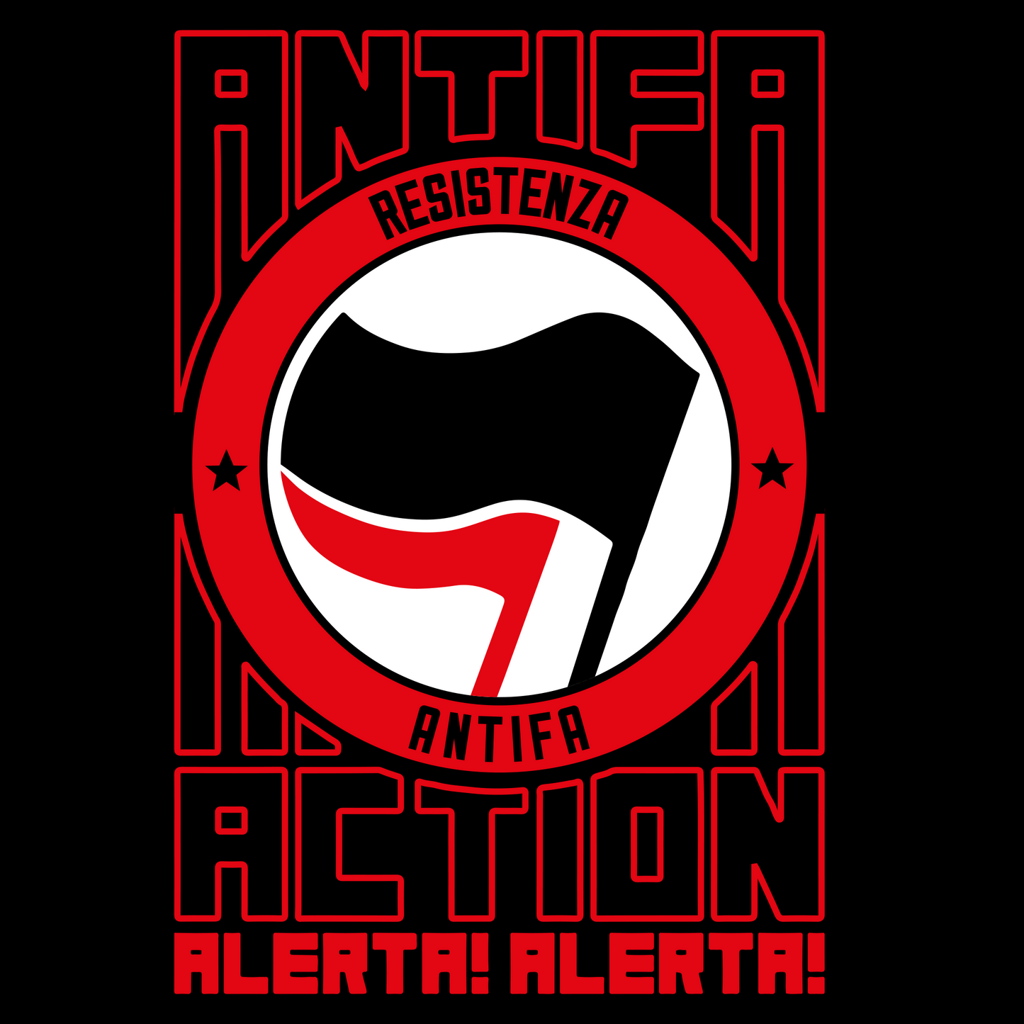 Antifa T-Shirt Unisex